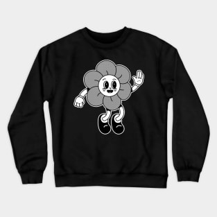 Flower Vintgae Mascot Black and White Ed. Crewneck Sweatshirt